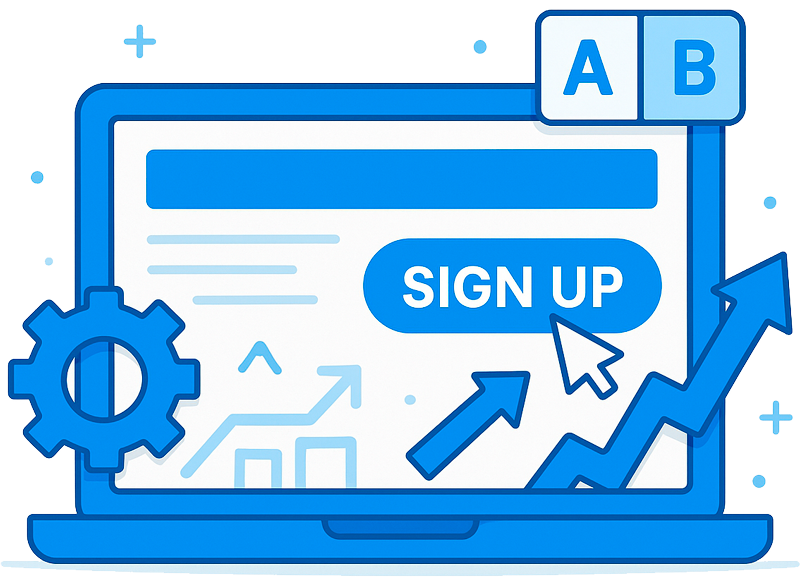 landing page optimization icon