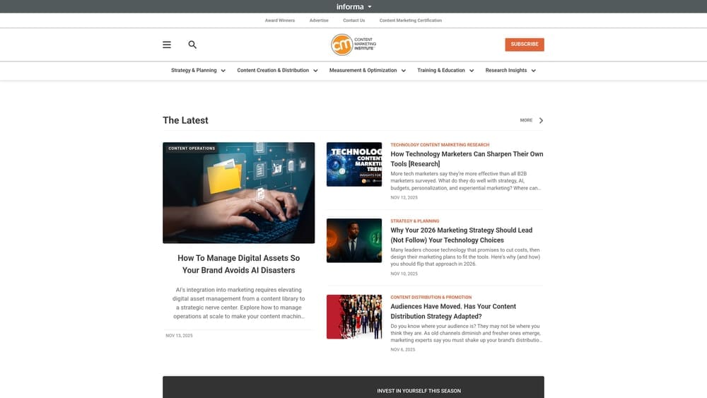 Content Marketing Institute