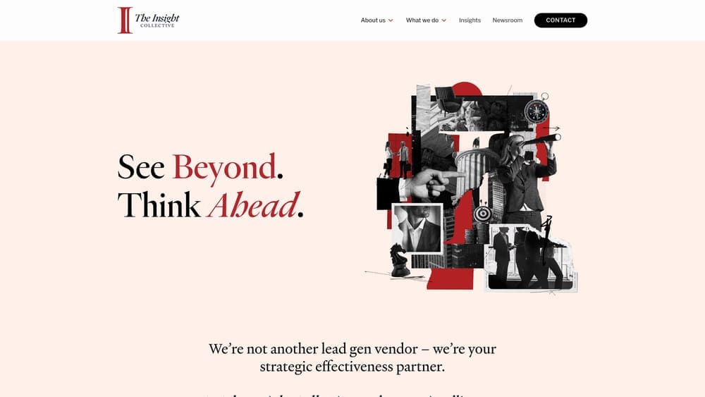 Screenshot of Inbox Insight website